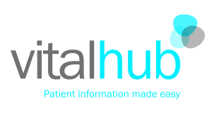 VitalHub Corp Logo: Patient information made easy