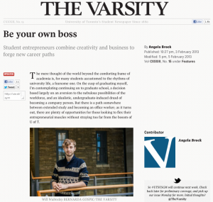 The Varsity's coverage of the UTEST program
