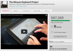 Final tally for Minuum's Indiegogo campaign