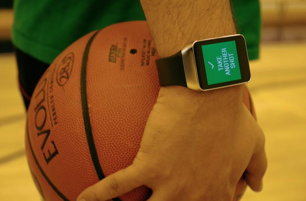 playing basketball with apple watch 